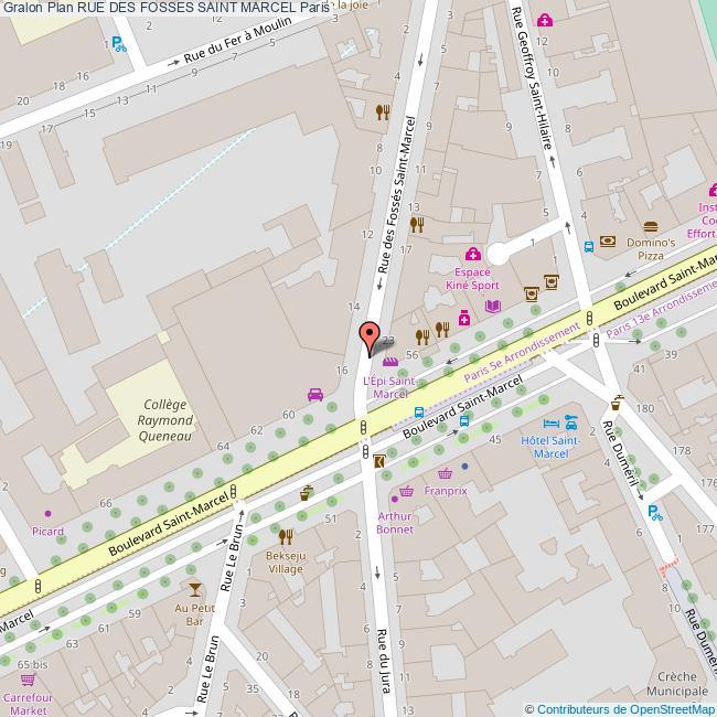 6 Rue Des Fossés Saint-marcel 75005 Paris Rue des FOSSES SAINT MARCEL Paris