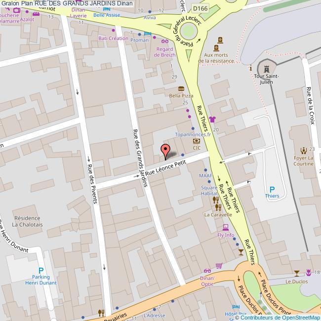 Rue des GRANDS JARDINS Dinan