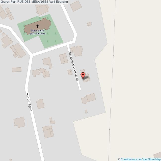 Rue des MÉSANGES VahlEbersing