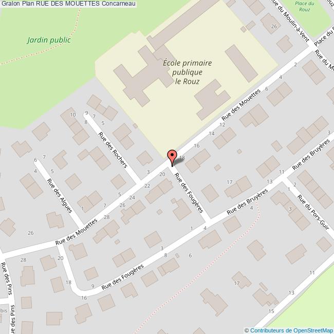 Rue des MOUETTES Concarneau