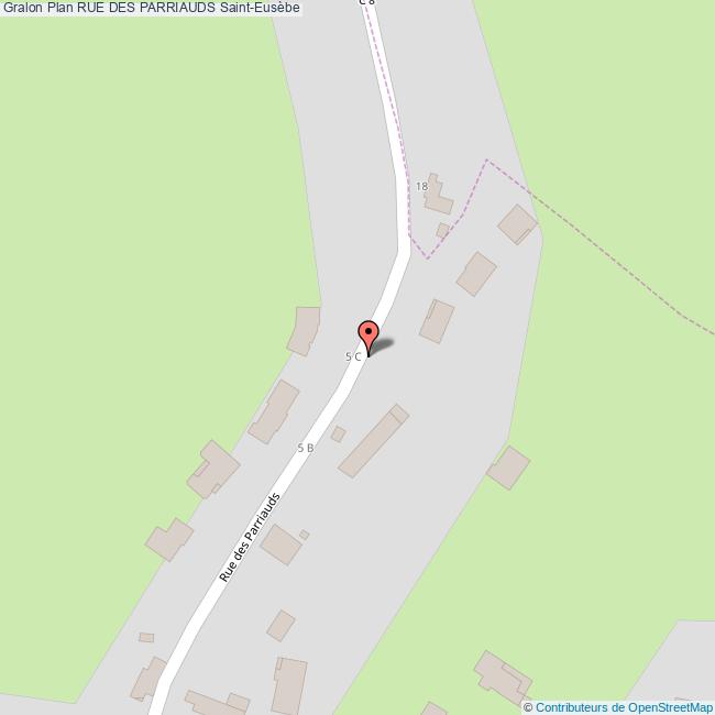 Rue des PARRIAUDS SaintEusèbe