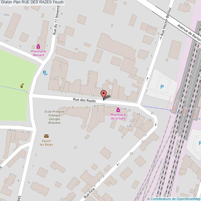 Rue des RAZES Feyzin