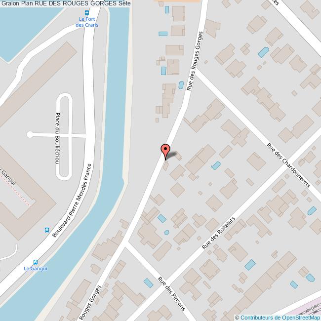 Rue des ROUGES GORGES Sète