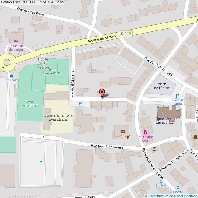 Rue du 8 MAI 1945 Vias