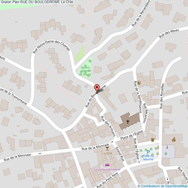 Rue du BOULODROME Le Crès