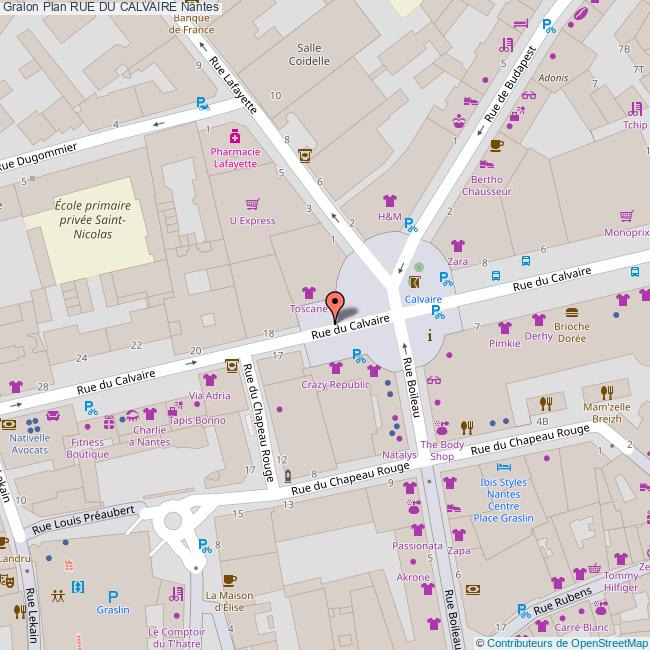 Rue du CALVAIRE Nantes Rue du CALVAIRE Nantes