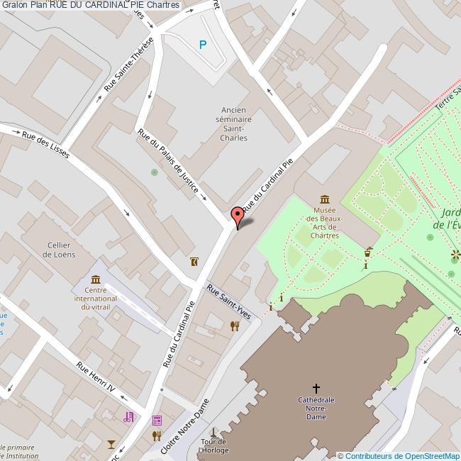 Rue du CARDINAL PIE Chartres