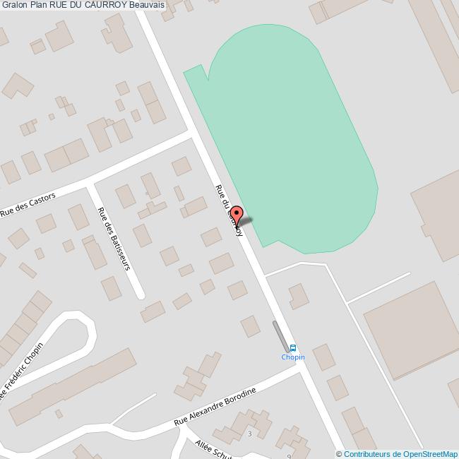 Rue du CAURROY Beauvais