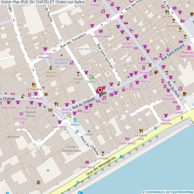 Rue Du Chatelet Chalon Sur Saone