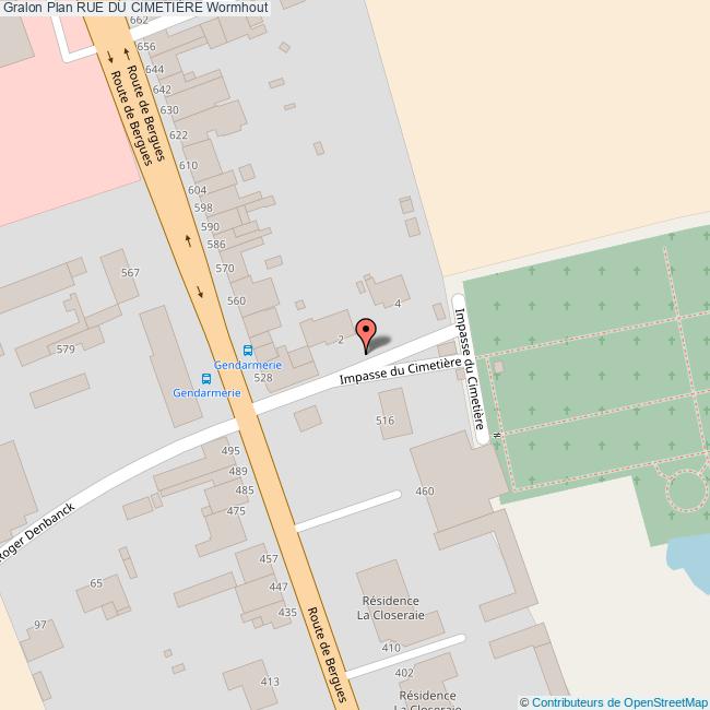 Rue du CIMETIÈRE Wormhout