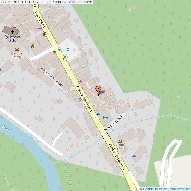 plan Rue du  COLLÈGE