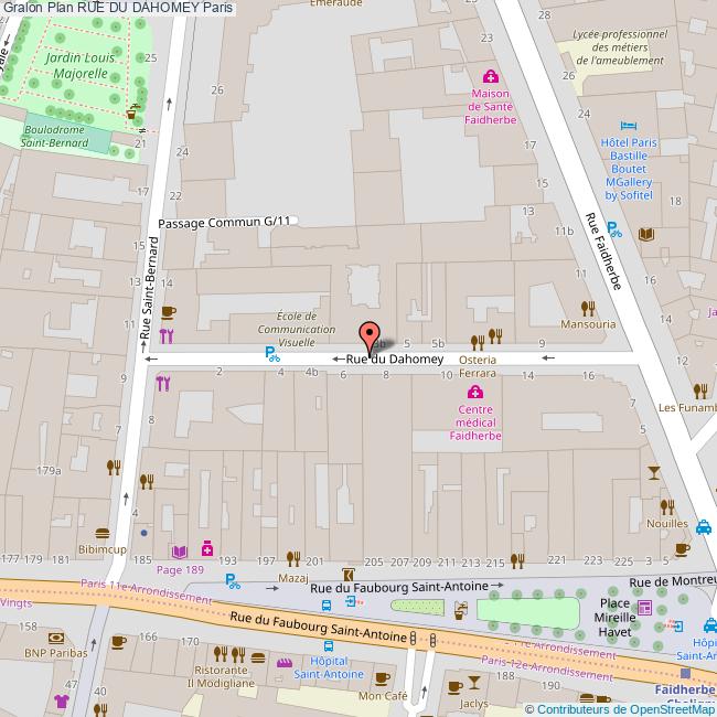 Rue du DAHOMEY Paris Rue du DAHOMEY Paris
