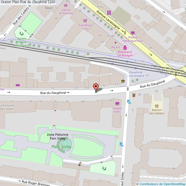 Rue du Dauphine Lyon