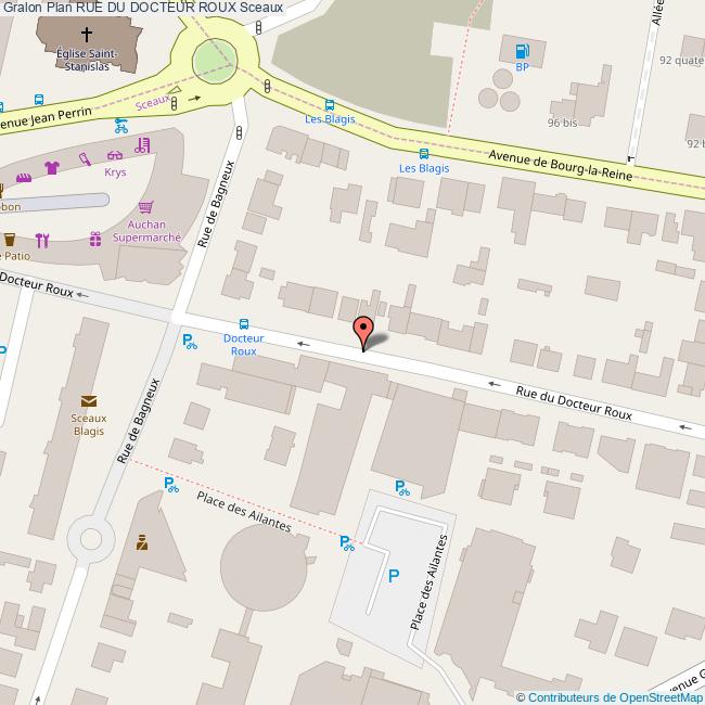 Rue du DOCTEUR ROUX Sceaux Rue du DOCTEUR ROUX Sceaux