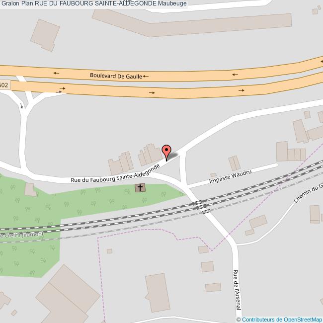 Rue du FAUBOURG SAINTEALDEGONDE Maubeuge