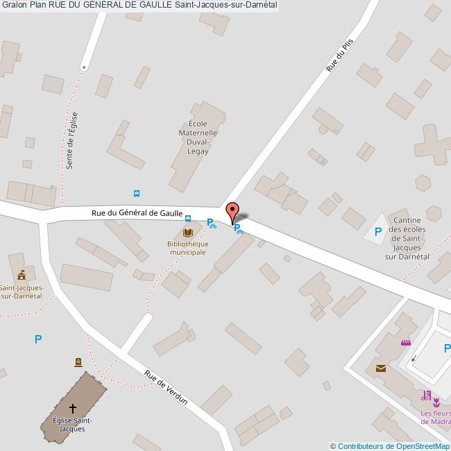 Rue du GÉNÉRAL DE GAULLE SaintJacquessurDarnétal