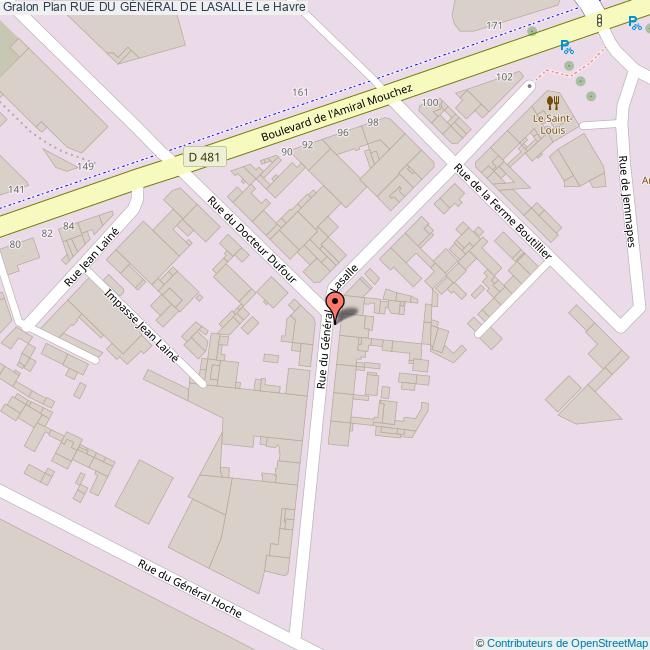 Rue du GÉNÉRAL DE LASALLE Le Havre