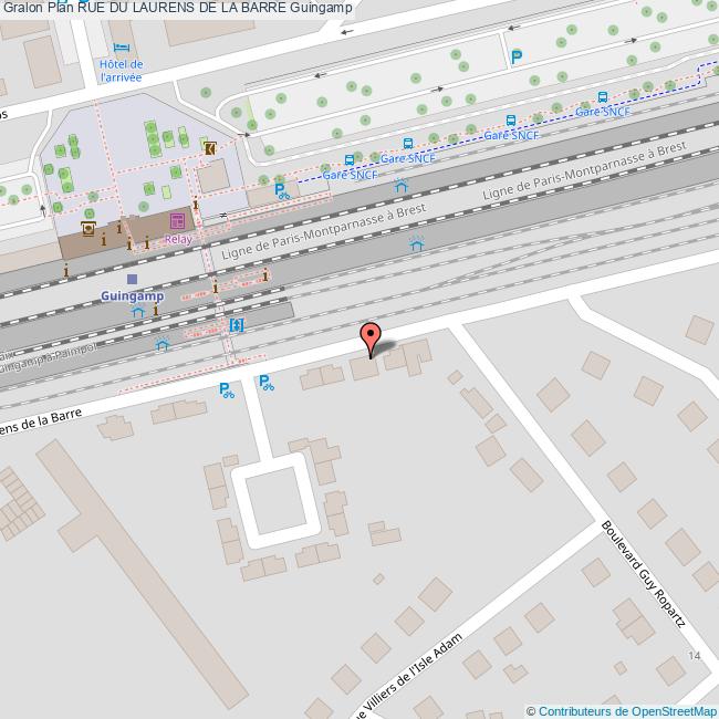 Rue du LAURENS DE LA BARRE Guingamp