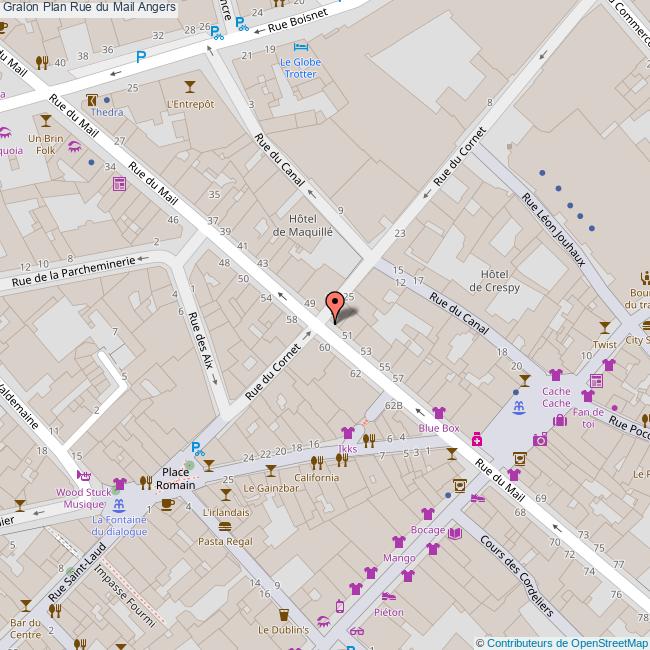 Rue du Mail Angers
