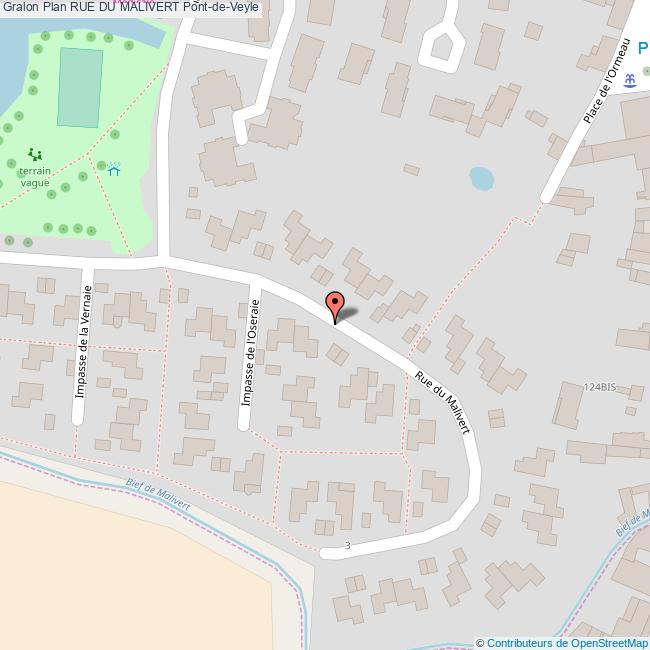 plan Rue du  MALIVERT