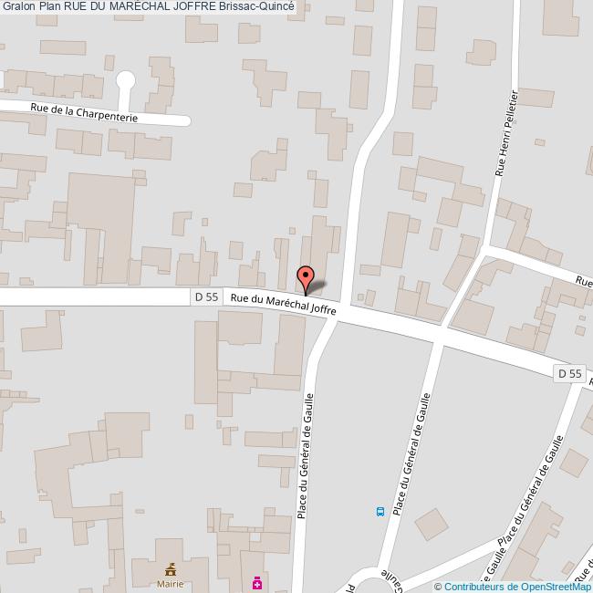 Rue du MARÉCHAL JOFFRE BrissacQuincé