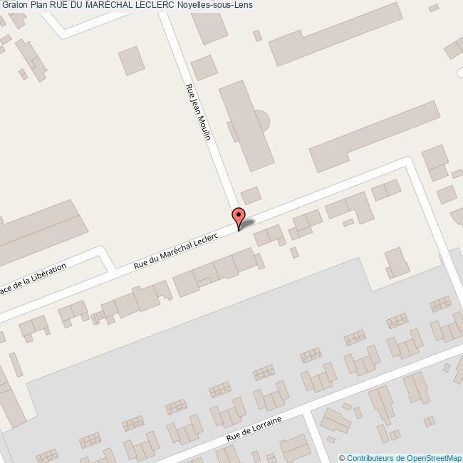 Rue du MARÉCHAL LECLERC NoyellessousLens