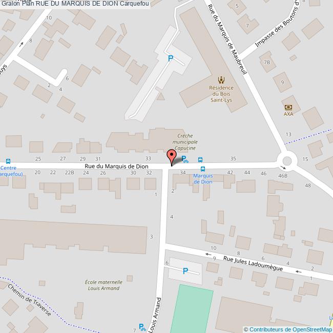 Rue du MARQUIS DE DION Carquefou