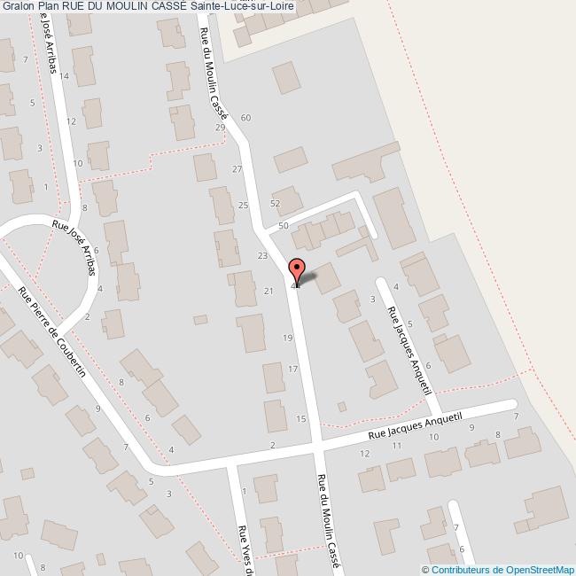 Rue du MOULIN CASSÉ SainteLucesurLoire