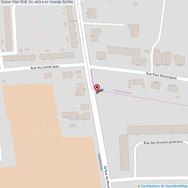 Rue du MOULIN GrandeSynthe