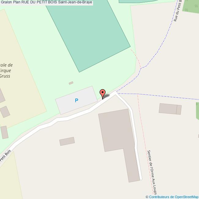 Rue du PETIT BOIS SaintJeandeBraye