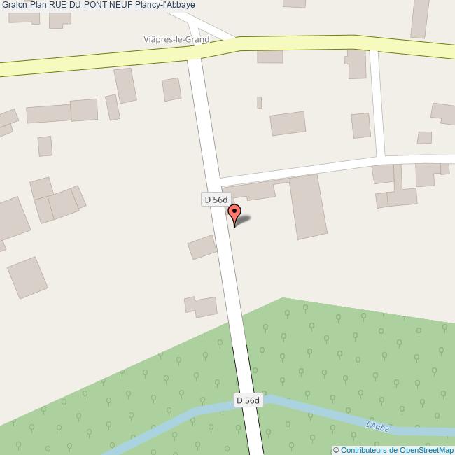 Rue du PONT NEUF Plancyl'Abbaye