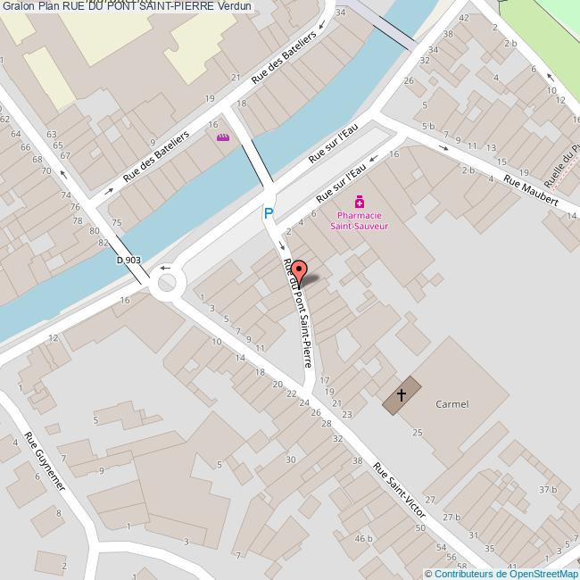 Rue du PONT SAINT-PIERRE Verdun