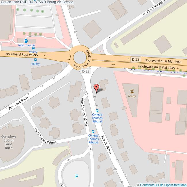 Rue du STAND BourgenBresse