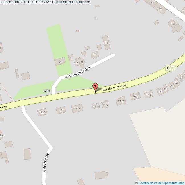 Rue du TRAMWAY ChaumontsurTharonne