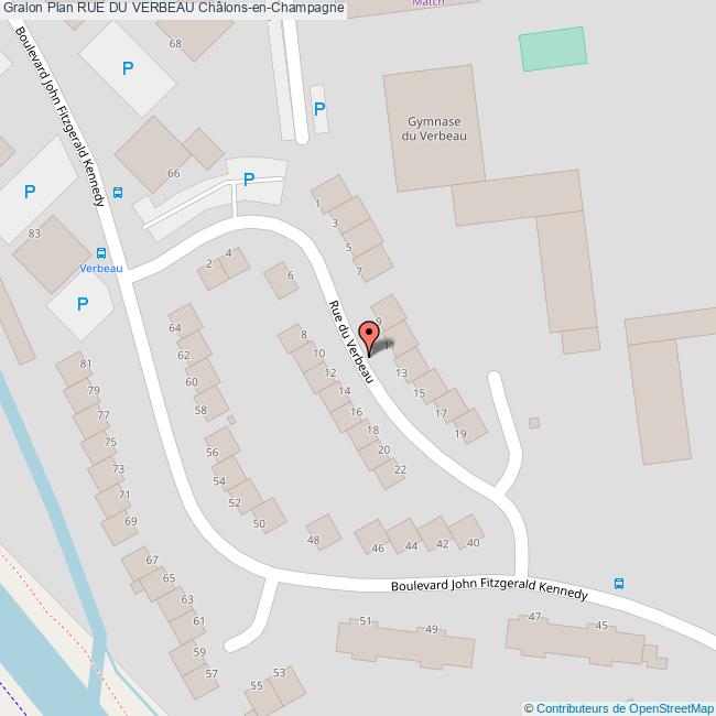 Rue du VERBEAU ChâlonsenChampagne