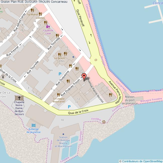 Rue DUGUAYTROUIN Concarneau