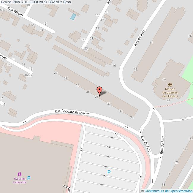Rue ÉDOUARD BRANLY Bron