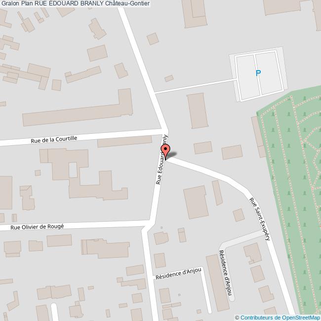 Rue ÉDOUARD BRANLY ChâteauGontier