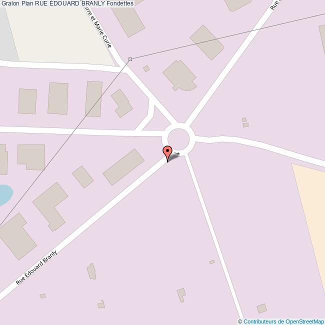 Rue ÉDOUARD BRANLY Fondettes