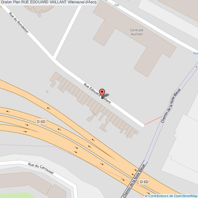 Rue ÉDOUARD VAILLANT Villeneuved'Ascq