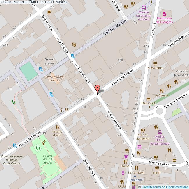 Rue EMILE PEHANT Nantes Rue EMILE PEHANT Nantes