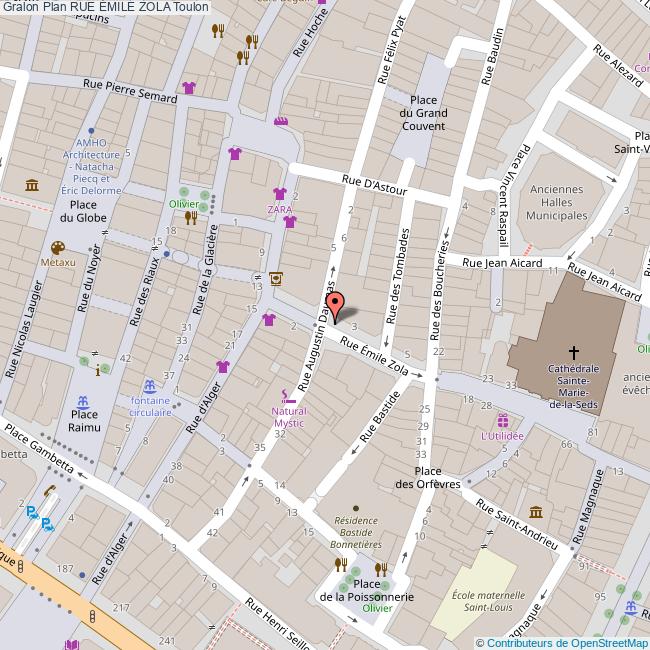 Rue ÉMILE ZOLA Toulon