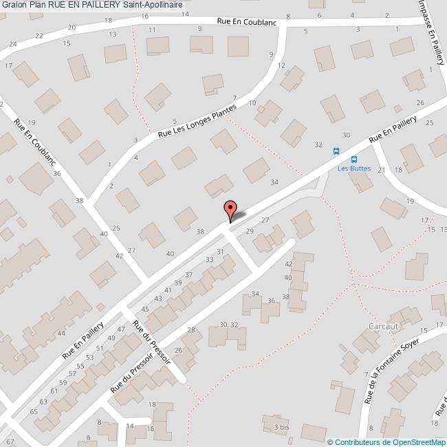 Rue EN PAILLERY SaintApollinaire