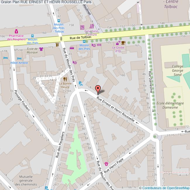 Rue ernest et henri ROUSSELLE Paris