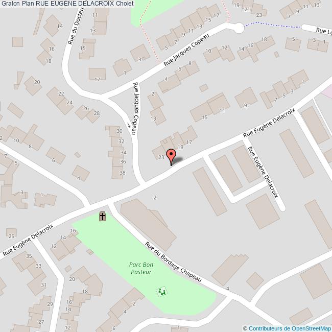Rue EUGÈNE DELACROIX Cholet