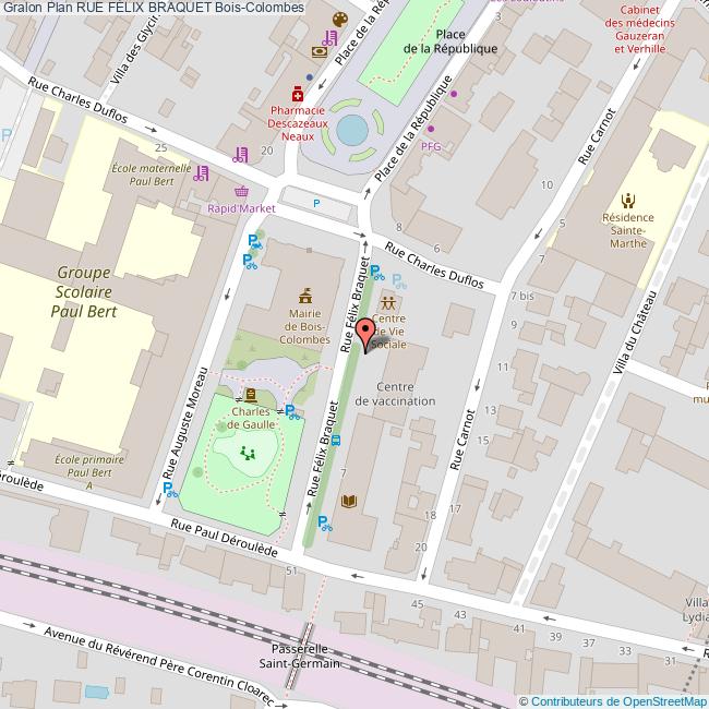 Rue FÉLIX BRAQUET BoisColombes