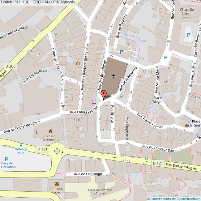 Rue FERDINAND PIN Annonay