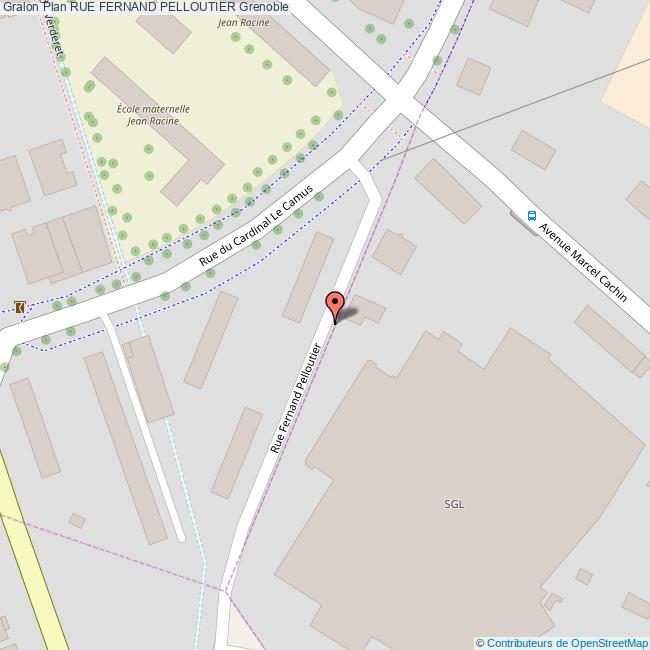 Rue FERNAND PELLOUTIER Grenoble