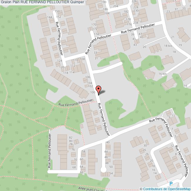 Rue FERNAND PELLOUTIER Quimper