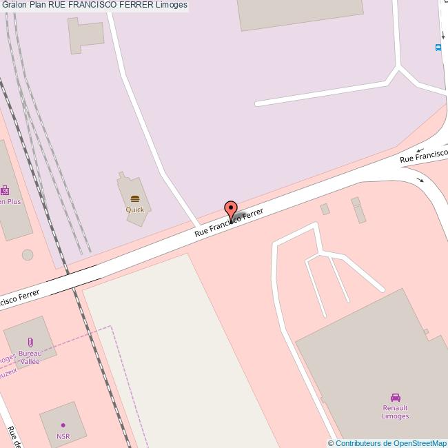 Rue FRANCISCO FERRER Limoges
